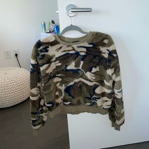 Furry Camo Long Sleeve